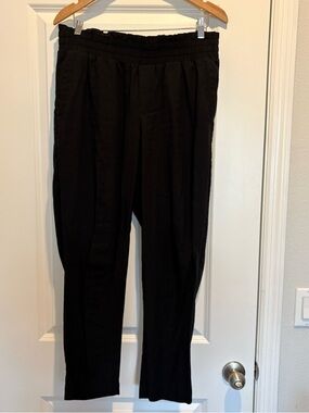 a new day Black Elastic Waist Trousers